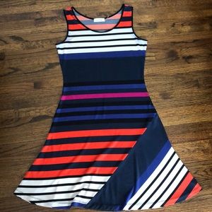 Calvin Klein Striped Dress size 2